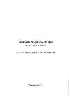 Problemy modelowania sieci kanalizacyjnych