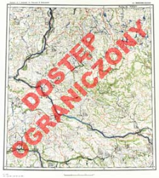 Przeglądowa mapa hydrograficzna Polski : 1:500 000. Ark. Warszawa-Zachód