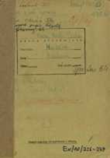 Zeszyty z badań gwarowych; Ex/10