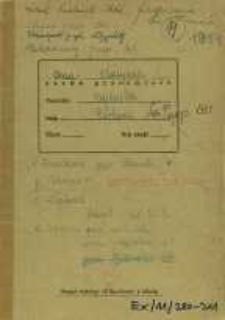 Zeszyty z badań gwarowych; Ex/11