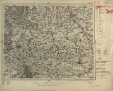 E 34. Ł&oacute;dź : podziałka 1:100.000