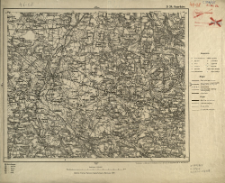 D 34. Ozork&oacute;w : podziałka 1:100.000