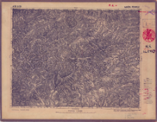 A 50 B 29 Mak&oacute;w-Podwilk : podziałka 1:100.000