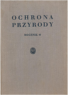 Roślinność rezerwatu G&oacute;ra Sobień koło Manasterca (Polskie Karpaty Wschodnie)