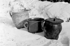 Clay pots