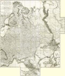 Carte Des Europaeisch- und eines Theils des asiatisch-russischen Reichs : nach den neuesten astronomischen Ortsbestimmungen, den grossen Atlas und andern karten des russisch-Kaiserl. Karten-Depots verfasst [...] = Carte de la partie europ&eacute;ene et asiatique de L'Empire de Russie : avec lindication des chemins et routes de Postes [...]