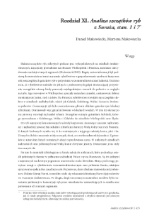 Analiza szczątk&oacute;w ryb z Suraża, stan. 1 i 7