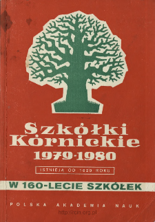 Cennik - katalog drzew i krzewów owocowych i ozdobnych : Sezon sprzedaży jesień 1979 - wiosna 1980