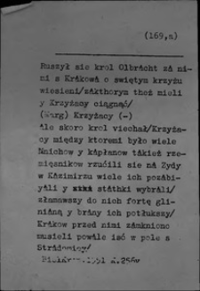 Kartoteka Słownika polszczyzny XVI w.; Źródło; Biel Kron, Biel Sen