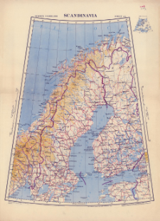 Europe 1:2,000,000. Sheet A2, Scandinavia