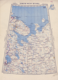 Europe 1:2,000,000. Sheet A3, North West Russia