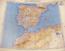 Europe 1:2,000,000. Sheet C1, West Mediterranean