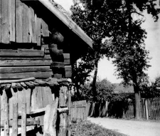 A log structure of a barn