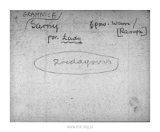 Gramnice-Sarny. Files of Warsaw district in the Middle Ages. Files of Historico-Geographical Dictionary of Masovia in the Middle Ages