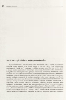 Sto drzew, czyli jubileusz wziętego miesięcznika