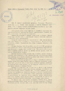 Studja nad rozwojem i budową tasiemc&oacute;w morskich. Cz. 1, Larwy tasiemca Echinobothrium benedeni n. sp. i jego żywiciel pośredni Hippolyte varians Leach