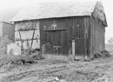 Timber framed barn