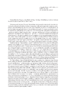 Przepływy, wsp&oacute;łdziałania, kręgi możliwego. Antropologia powodzenia, Tomasz Rakowski, Gdańsk 2019 : [recenzja]
