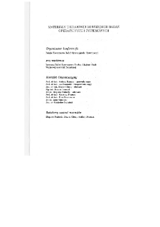 Modele i decyzje : ekonomia, ochrona środowiska, medycyna, technika, systemy walki : [materiały II krajowej konferencji badań operacyjnych i systemowych w Warszawie, 23-25 kwietnia, 1991 r.] * Modelowanie w ochronie środowiska * Zintegrowany model kwaśnych deszczy ''rains''