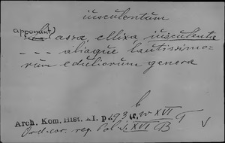 Kartoteka Słownika Łaciny Średniowiecznej; iusculentum - iva