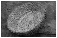 A small bread proofing basket