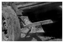 A fragment of a wagon