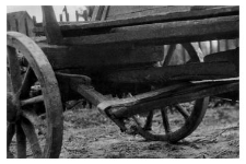A fragment of a wagon