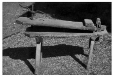 A cheese press