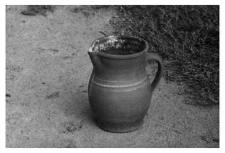 A clay jug