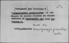 Kartoteka Słownika Łaciny Średniowiecznej; m - magnus