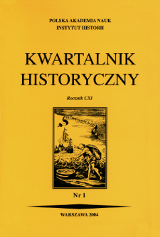 &bdquo;Wolność&rdquo; i &bdquo;własność&rdquo; chłopska w polskiej myśli reformatorskiej XVIII wieku, cz.2
