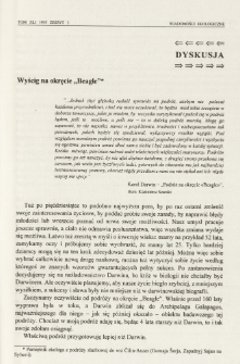 Wyścig na okręcie "Beagle"