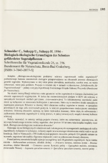 Schneider C., Sukopp U., Sukopp H. 1994 - Biologisch-&ouml;kologische Grundlagen des Schutzes gef&auml;hrdeter Segetalpflanzen - Schriftenreihe f&uuml;r Vegetationskunde 26, ss. 356. Bundensamt f&uuml;r Naturschutz, Bonn-Bad Godesberg. [ISBN 3-7843-2077-5]