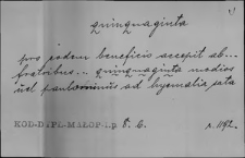 Kartoteka Słownika Łaciny Średniowiecznej; quinquaginta - quout