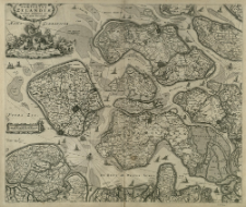 Comitatvs Zelandi&aelig; Novissima Delineatio