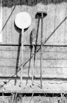 Tools used for bread baking in an oven
