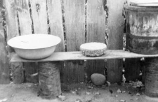 A small bread proofing basket