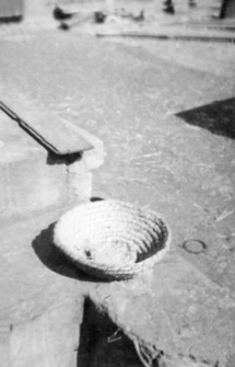 A small bread proofing basket
