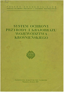Parki narodowe wojew&oacute;dztwa krośnieńskiego