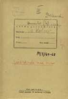 Zeszyty z badań gwarowych; M/3