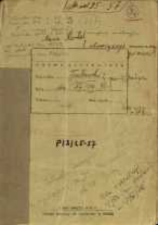 Zeszyty z badań gwarowych; P/2