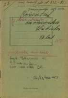 Zeszyty z badań gwarowych; Sx/23