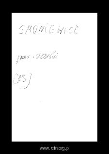 Szymanowice Małe. Files of Czersk district in the Middle Ages. Files of Historico-Geographical Dictionary of Masovia in the Middle Ages