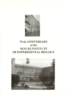 75-th anniversary of the Nencki Institute of Experimental Biology.