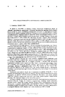 Kwartalnik Historyczny R. 98 nr 2 (1991), Kronika
