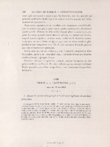 Fermat à Saint-Martin (?) ; fragment > 32 mai