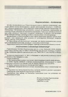 Bezpieczeństwo - Konferencja