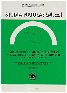 Changes in fresh meadows and pastures in Pieniny National Park during the last 35 years of the 20th century