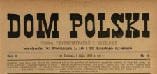 Dom Polski : pismo beletrystyczne i naukowe 1889 N.19