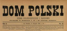 Dom Polski : pismo beletrystyczne i naukowe 1889 N.23